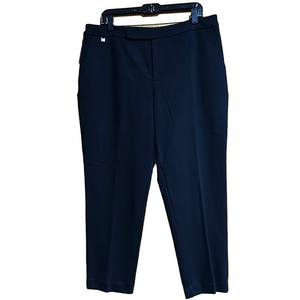Lauren Ralph Lauren Black Ponte’ Straight Leg Pants Size XL - EUC